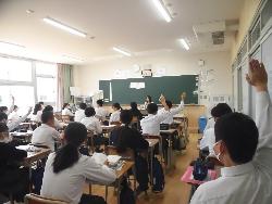 学級指導の様子