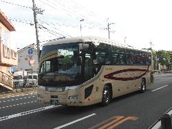 修学旅行出発の様子