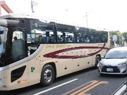 修学旅行出発の様子