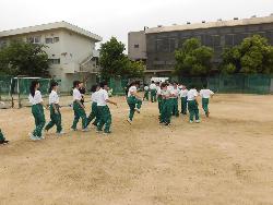 エイトロープ練習（1年生）