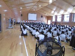 2年生学年集会の様子