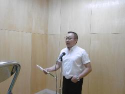 終業式（学校長式辞）