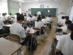 学活の様子