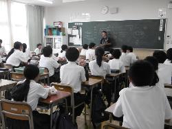 体育大会選手決めの様子（1年生）