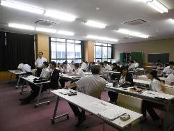 校内研修会（講演会の様子）