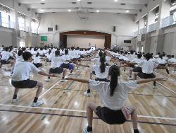 学年体育の様子（2年生）