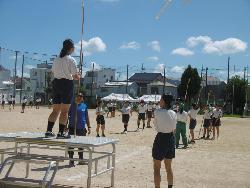 学年練習の様子（3年）