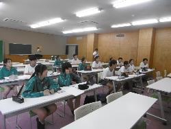 事前指導の様子