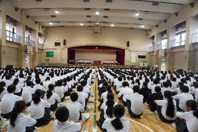 生徒会役員選挙の様子