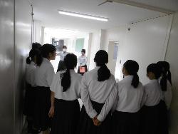 合唱コンクール学級練習の様子（2年生）