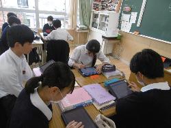 3年生国語科授業の様子
