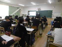 3年生社会科の授業のようす