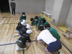 ふれあい体験の様子