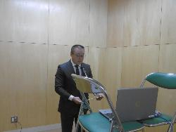 終業式（学校長式辞）