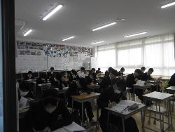 3年生学習会の様子（自主学習クラス）
