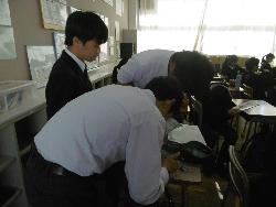 学活の様子