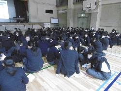 職業講話の様子