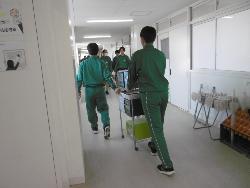 3年生奉仕活動のようす