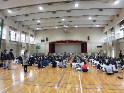 オープンジュニアハイスクール（集合時の様子）
