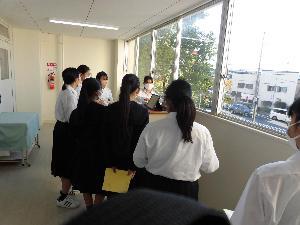 合唱練習の様子（3年生）