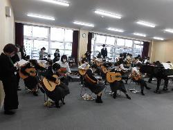 公開授業の様子（音楽）