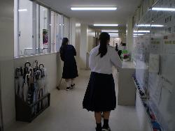 無言清掃の様子