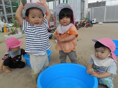 水楽しいな！！
