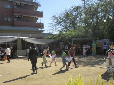 3歳しゅりけん運び