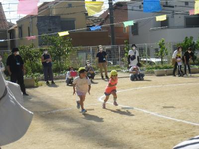 5歳かけっこ
