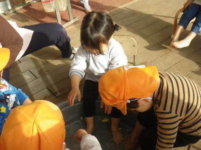 あったかい！足湯