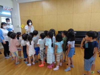 話をきく子ども