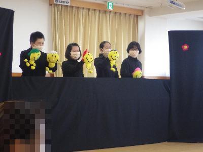はなまる座人形オープニング