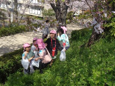 お花見散歩