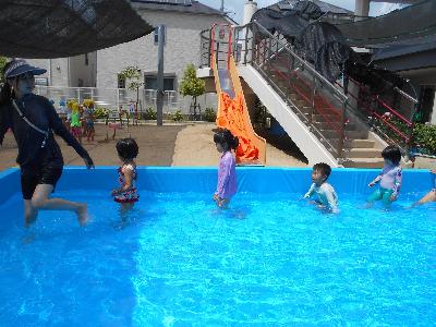 3歳児プール