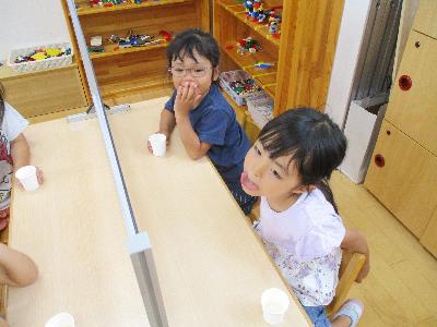 すいとん試食