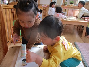 磁石あそび