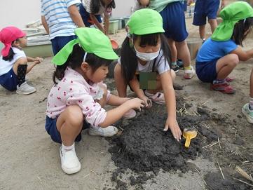 4歳児泥団子
