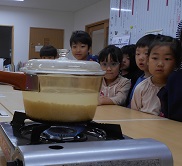 炊飯、初めのころ